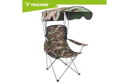 Skladane krzesło wędkarskie z daszkiem – ARMY PANAMA