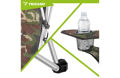 Skladane krzesło wędkarskie z daszkiem – ARMY PANAMA