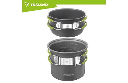 Zestaw naczyń turystycznych - 1,2 l