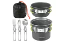 Zestaw naczyń turystycznych - 1,2 l