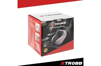 Podróżna poduszka na szyję, do samolotu, samochodu + akcesoria