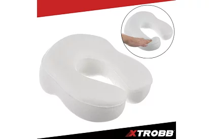 Podróżna poduszka na szyję, do samolotu, samochodu + akcesoria