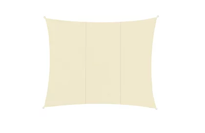 Osłona przeciwsłoneczna 4 × 3 m – Beżowa
