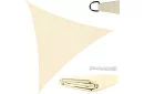 Zasłona przeciwsłoneczna trójkąt 4 × 4 × 4 m – Beżowa
