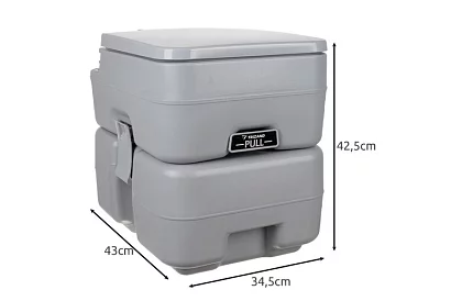 Przenośna toaleta kempingowa - 20 litrów