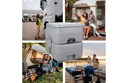 Przenośna toaleta kempingowa - 20 litrów