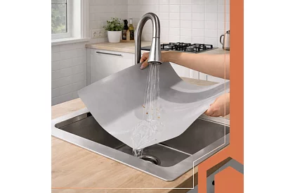 Podkład antypoślizgowy do szuflad 500 × 50 cm – szary