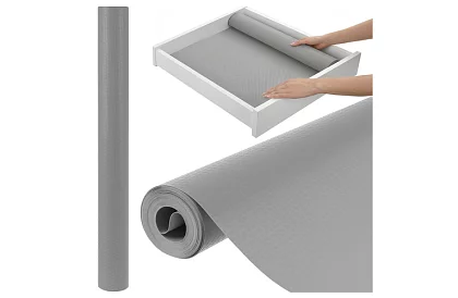 Podkład antypoślizgowy do szuflad 500 × 50 cm – szary