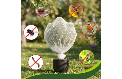 Siatka ochronna do ogrodu 3 × 6 m