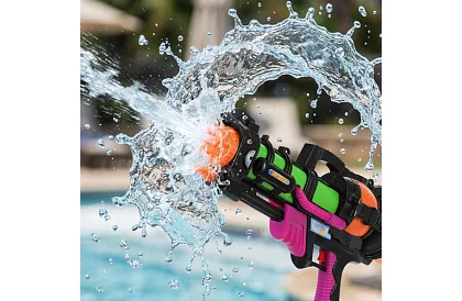 Pistolet wodna 60 cm z zbiornikiem 1,25 l – zasięg do 6 m