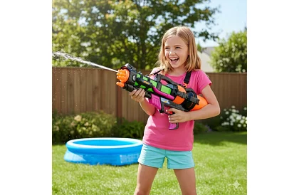 Pistolet wodna 60 cm z zbiornikiem 1,25 l – zasięg do 6 m