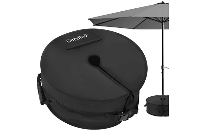 Zestaw obciążników na parasol 48 cm – napełnialne piaskiem do 40 kg