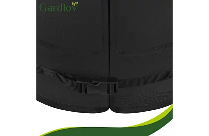 Zestaw obciążników na parasol 48 cm – napełnialne piaskiem do 40 kg