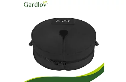 Zestaw obciążników na parasol 48 cm – napełnialne piaskiem do 40 kg