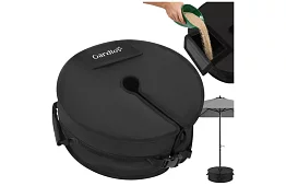 Zestaw obciążników na parasol 48 cm – napełnialne piaskiem do 40 kg