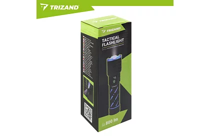 LED ładowalna latarka taktyczna 800 lm, 5000 mAh
