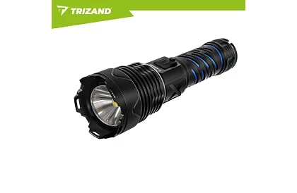 LED ładowalna latarka taktyczna 1500 lm, 5000 mAh