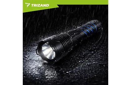 LED ładowalna latarka taktyczna 1500 lm, 5000 mAh