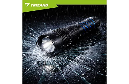 LED ładowalna latarka taktyczna 1500 lm, 5000 mAh