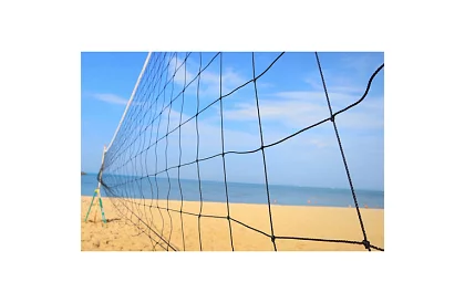 Siatka do siatkówki plażowej 9,5x1m – siatkówka, badminton, tenis