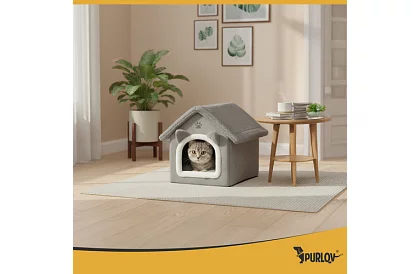 Koński legowisko – buda z daszkiem na zamek 39 × 38 × 35 cm