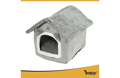 Koński legowisko – buda z daszkiem na zamek 39 × 38 × 35 cm