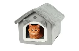 Koński legowisko – buda z daszkiem na zamek 39 × 38 × 35 cm