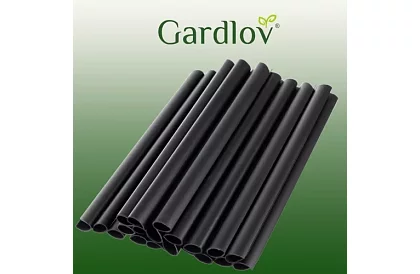 Klipy na taśmy ogrodzeniowe – 20 szt. – antracyt