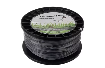 Żyłka tnąca do kosy spalinowej 3 mm x 100 m - wzmocniona, kwadratowa