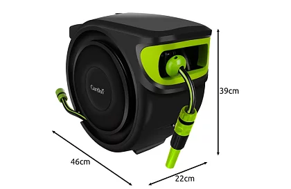 Zwijacz ścienny na węże – bęben z wężem 25 metrów