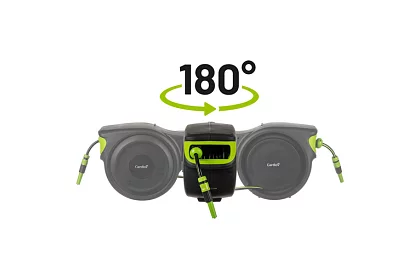 Zwijacz ścienny na węże – bęben z wężem 25 metrów