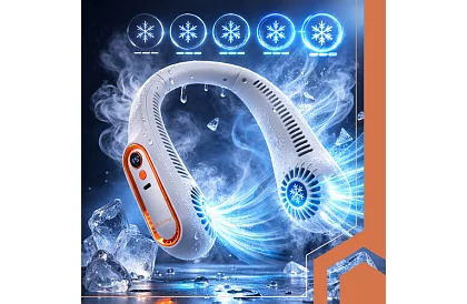 Wentylator na szyję, mini wentylator chłodzący