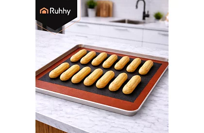 Silikonowa dwustronna mata do pieczenia 30x40 cm