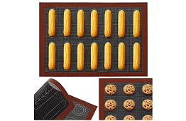 Silikonowa dwustronna mata do pieczenia 30x40 cm