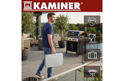 Grillowe narzędzia 26 części – Zestaw do grillowania