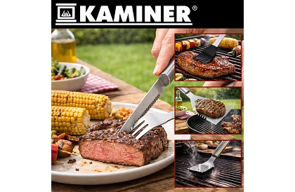 Grillowe narzędzia 26 części – Zestaw do grillowania