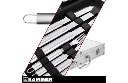 Grillowe narzędzia 26 części – Zestaw do grillowania