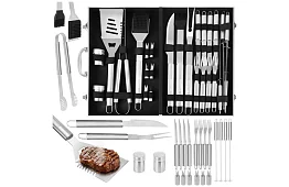 Grillowe narzędzia 26 części – Zestaw do grillowania