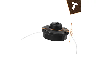 Półautomatyczna głowica tnąca M10, do żyłek 1,5-3 mm