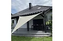 Strefa przeciwsłoneczna trójkąt 3 × 3 × 3 m – beżowa