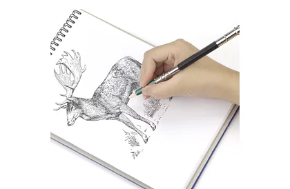 XXL Profesjonalny zestaw do szkicowania – 74 części w etui