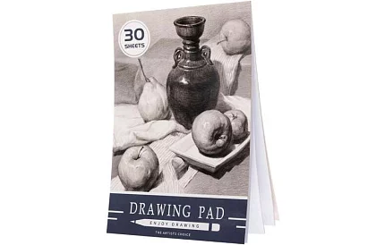 Zestaw do rysowania w drewnianej walizce - 148 elementów