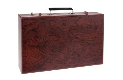 Zestaw do rysowania w drewnianej walizce - 148 elementów