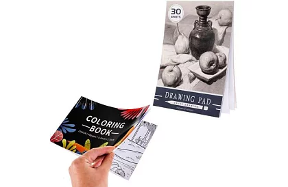 Zestaw do rysowania w drewnianej walizce - 148 elementów