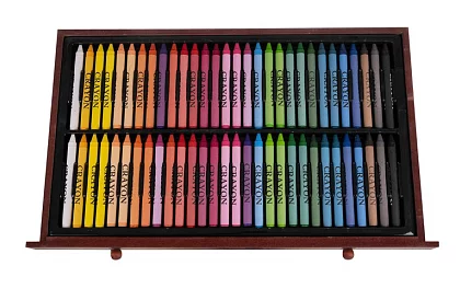 Zestaw do rysowania w drewnianej walizce - 148 elementów