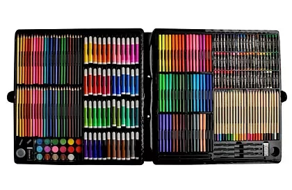 Duża zestaw malarski w walizce 288 szt.