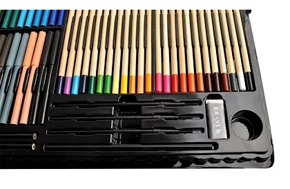 Duża zestaw malarski w walizce 288 szt.