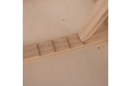 Zestaw artystycznych farb 45 sztuk w drewnianym etui z stojakiem