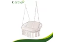 Huśtawka ogrodowa dwuosobowa z poduszkami - do 300 kg