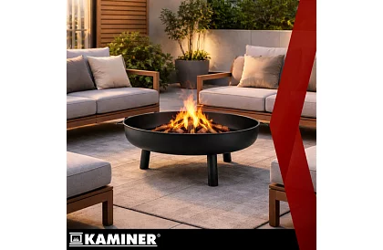 Ognisko ogrodowe z uchwytami – 80 cm